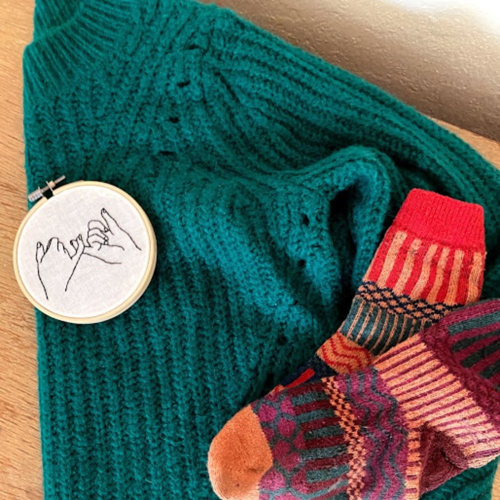 gap emerald sweater